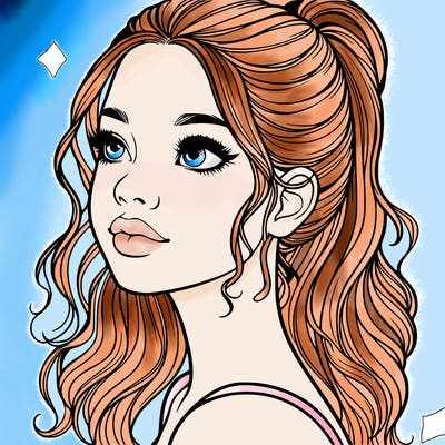 beautiful realistic girl