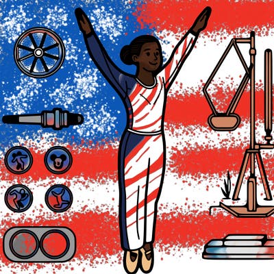 olympic female gymnast