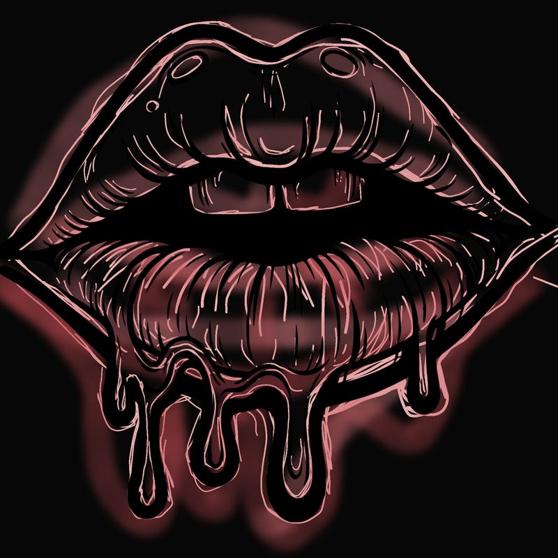 lips that look realistic and drip