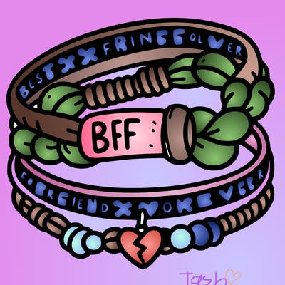 two bff bracelet