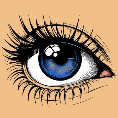 realistic eye