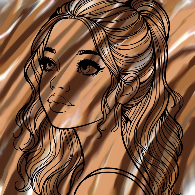 beautiful realistic girl