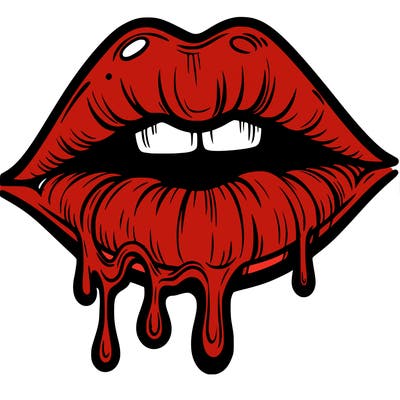 lips that look realistic and drip