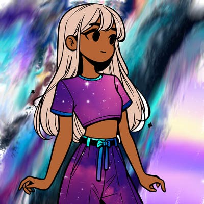 girl in a cute crop top