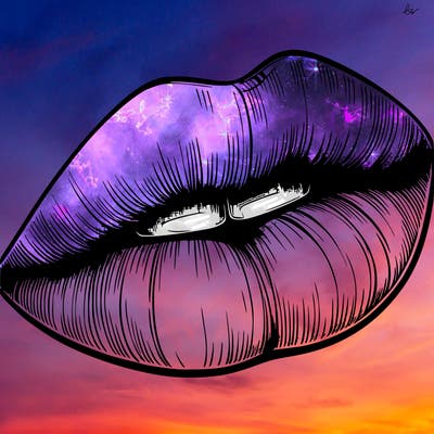 realistic lips