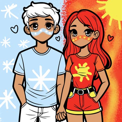 boyfriend and girlfriend