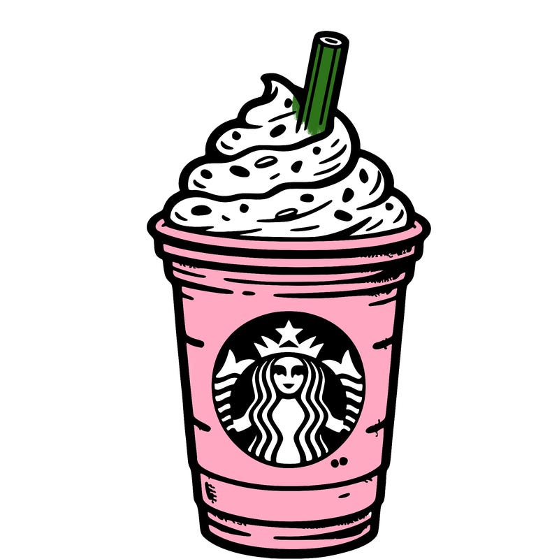 starbucks, frappuccino