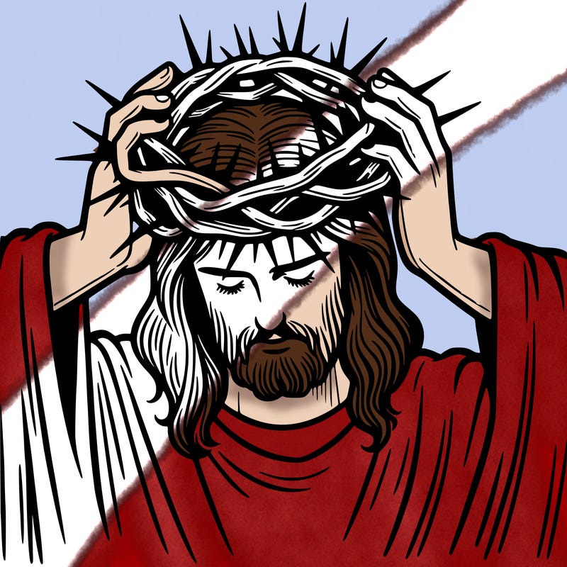 the crowning of jesus with thorns