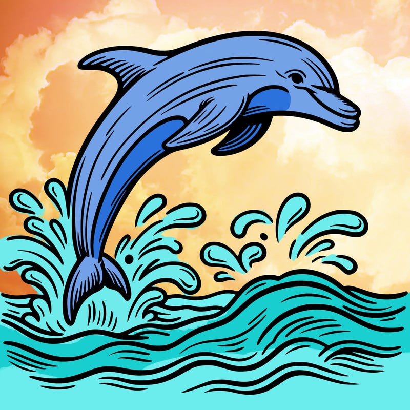 dolphin jumping