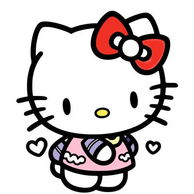 kuromi from hello kitty