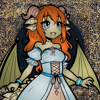 a dragon girl
