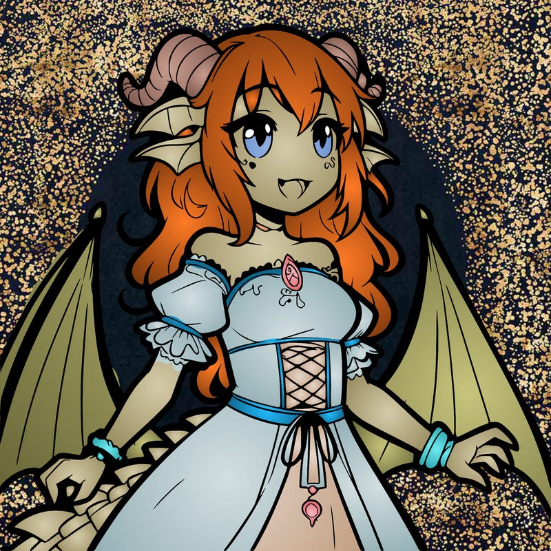 a dragon girl