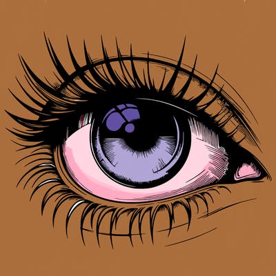 realistic eye