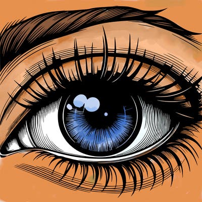realistic eye