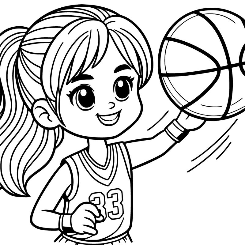 girl basketball player