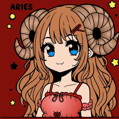 aries girl manga