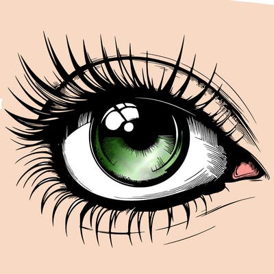 realistic eye