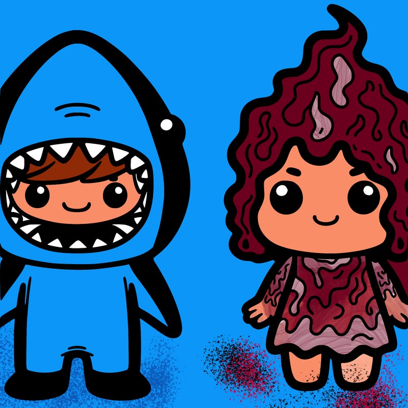 shark boy and lava girl