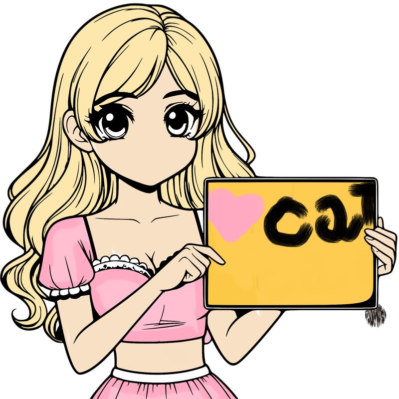 realistic pretty girl holding blank sign
