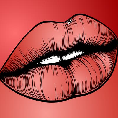 realistic lips