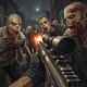 Zombies 3D Shooting FPS Game.