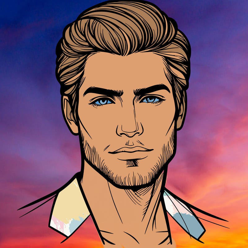 handsome man