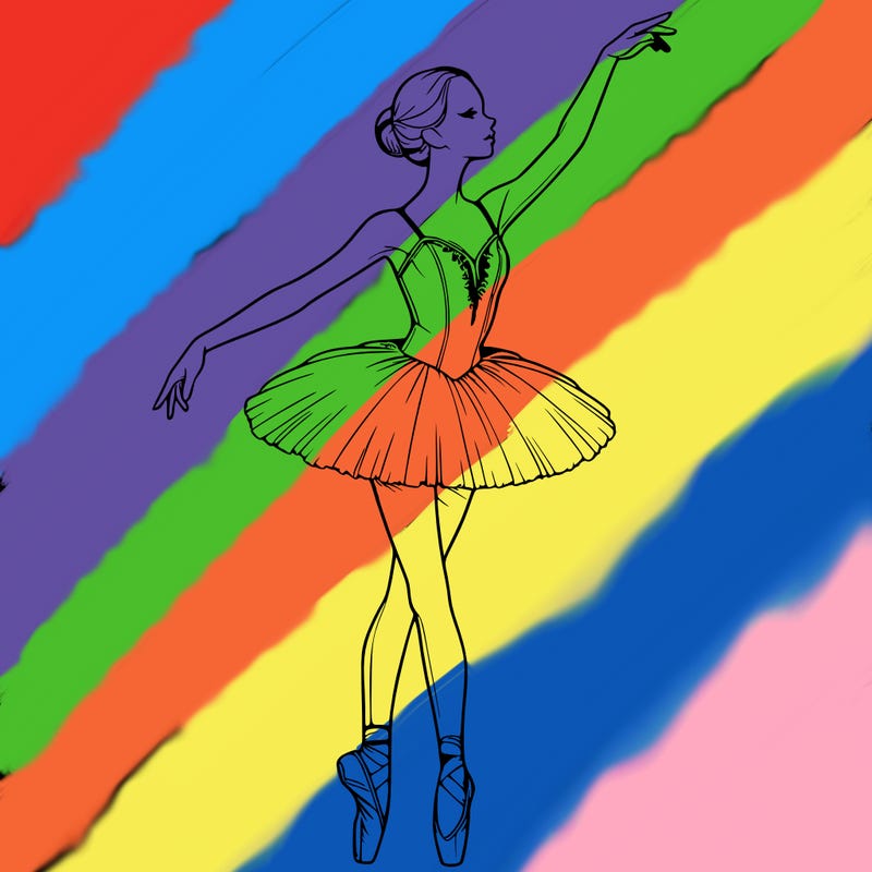 realistic ballerina