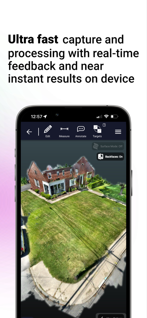 Dot3D - LiDAR 3D Scanning - Um escaneamento profissional de nuvem de pontos LiDAR 3D de uma casa e quintal em um iPhone