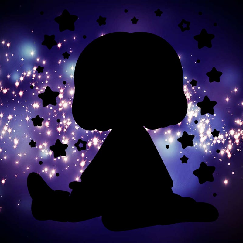 girl with stars