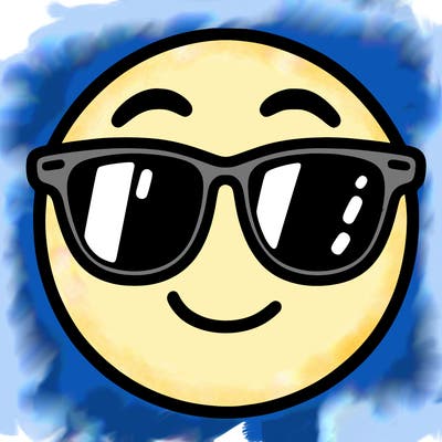 emoji with sunglasses