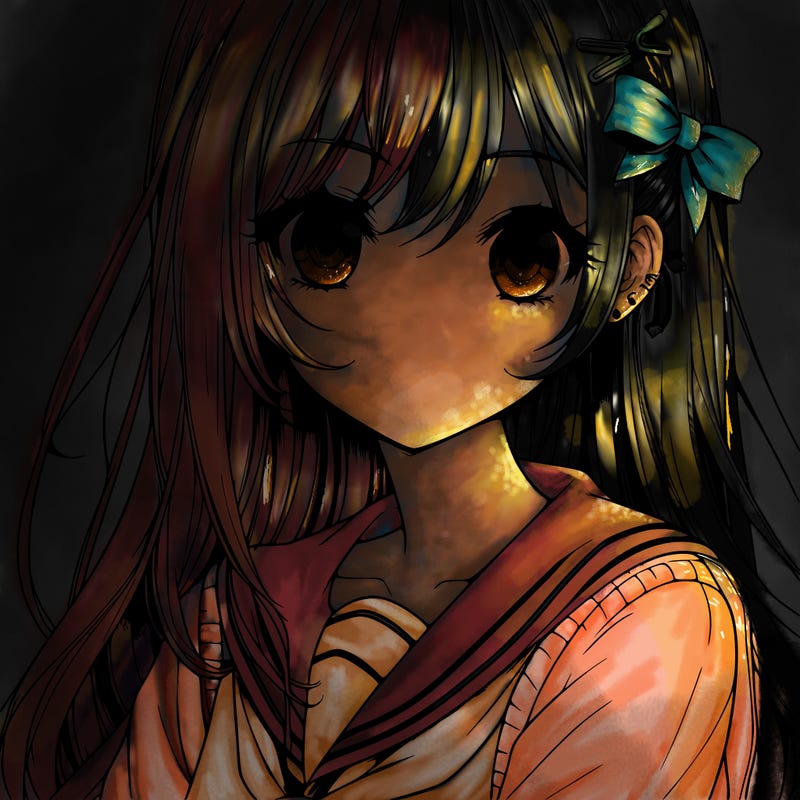 realistic manga girl