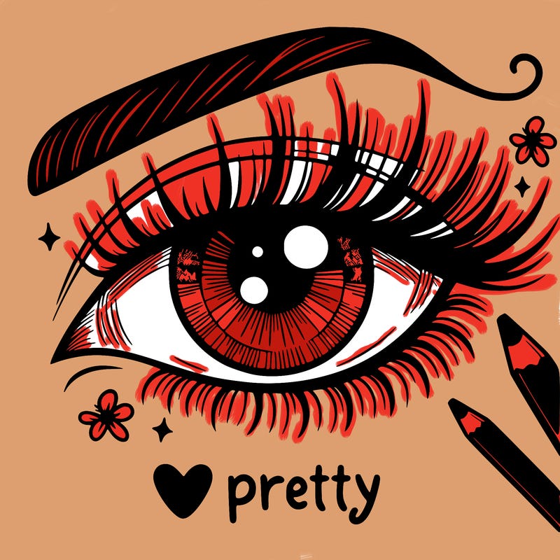 pretty eye