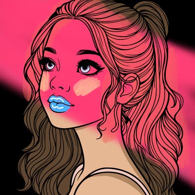 beautiful realistic girl