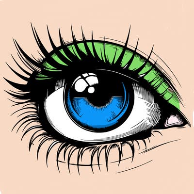 realistic eye