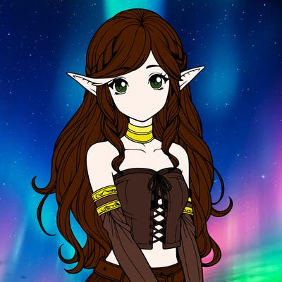 realistic elf girl