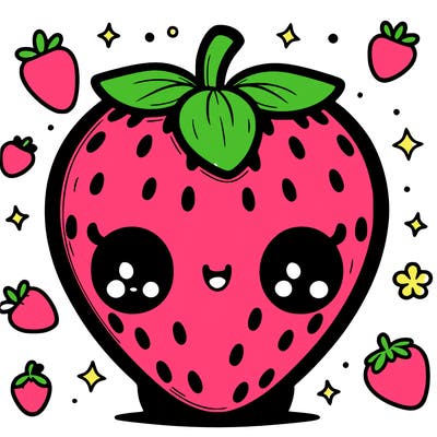 cute strawberry