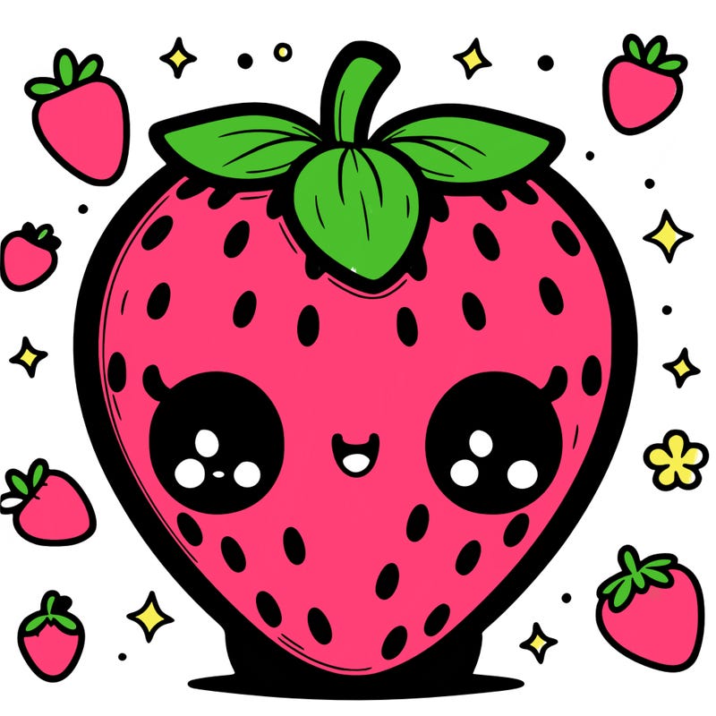 cute strawberry