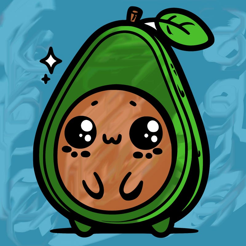 cute avocado