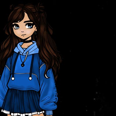 realistic aesthetic girl