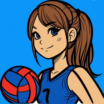 voleyball girl