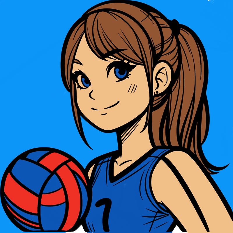 voleyball girl