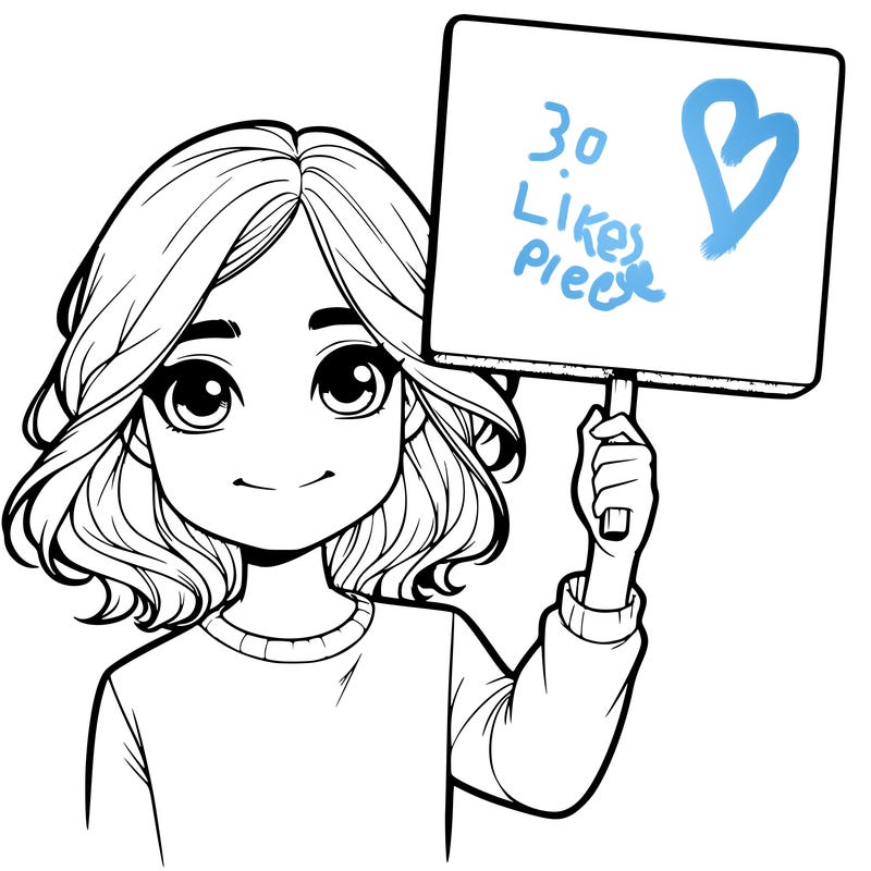 realistic girl holding up a sign