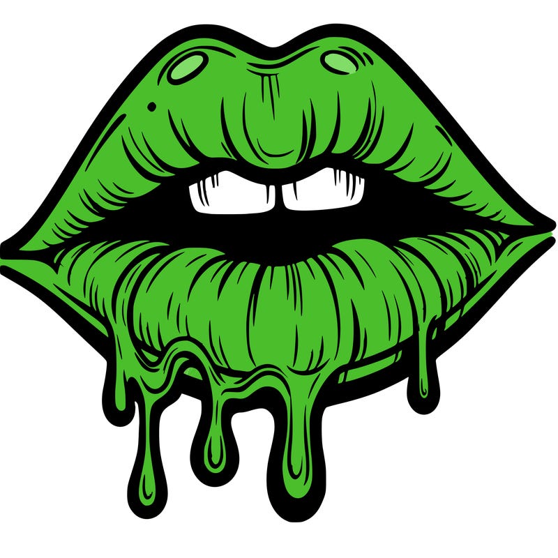 lips that look realistic and drip