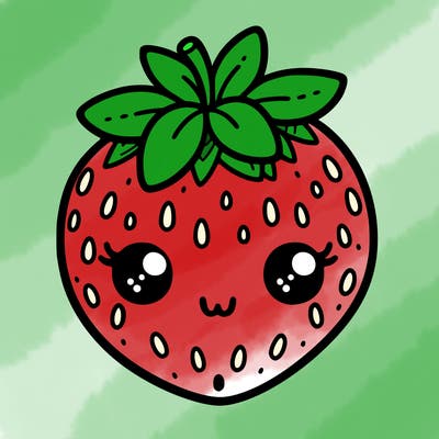 cute strawberry