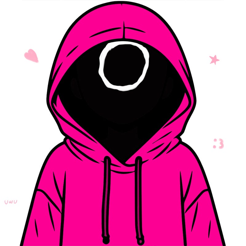 faceless girl in hoodie