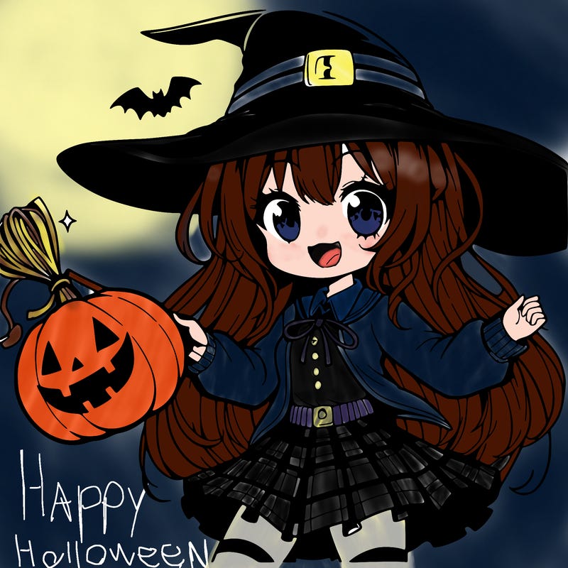 manga witch halloween