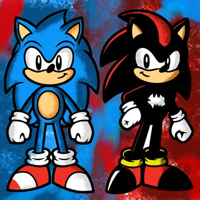 sonic and shadow