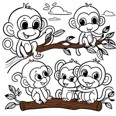 monkeys