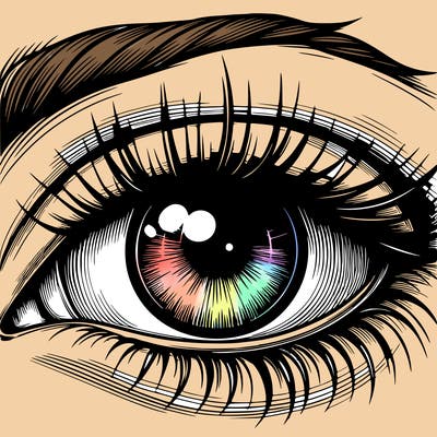 realistic eye