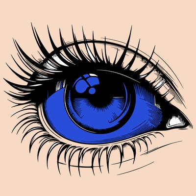 realistic eye
